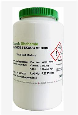 MS干粉培養(yǎng)基不含維生素 Duchefa